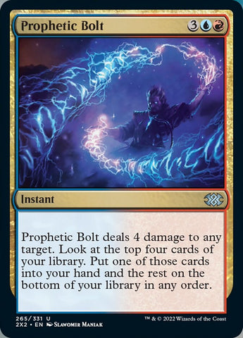 Prophetic Bolt [Double Masters 2022] - The Mythic Store | 24h Order Processing
