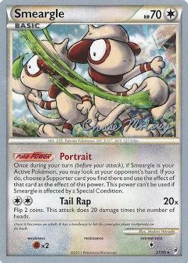 Smeargle (8/90) (Eeltwo - Chase Moloney) [World Championships 2012] - The Mythic Store | 24h Order Processing
