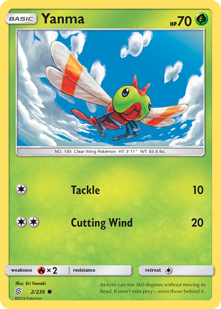 Yanma (2/236) [Sun & Moon: Unified Minds] - The Mythic Store | 24h Order Processing