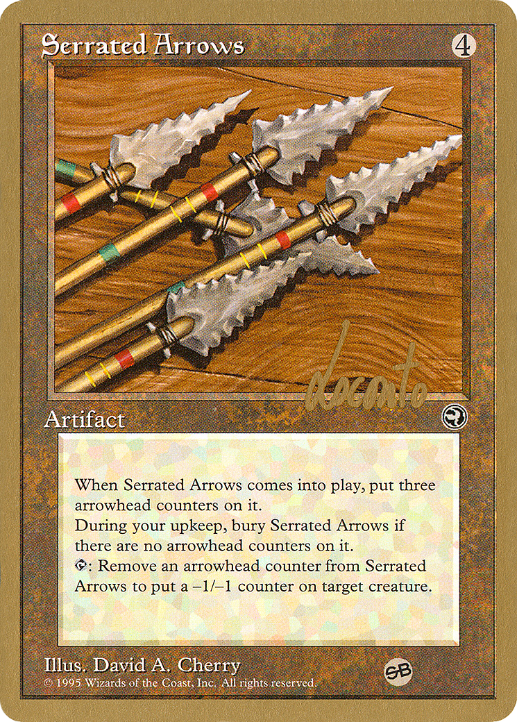 Serrated Arrows (Michael Loconto) (SB) [Pro Tour Collector Set] - The Mythic Store | 24h Order Processing