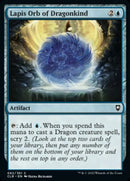Lapis Orb of Dragonkind [Commander Legends: Battle for Baldur's Gate] - The Mythic Store | 24h Order Processing