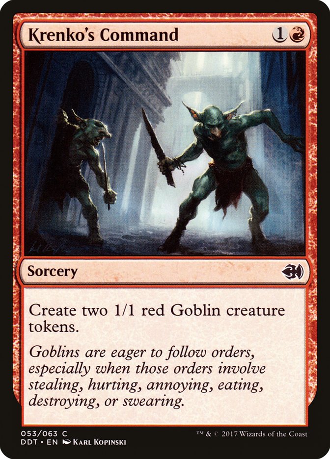 Krenko's Command [Duel Decks: Merfolk vs. Goblins] - The Mythic Store | 24h Order Processing