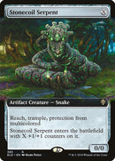Stonecoil Serpent (Extended Art) [Throne of Eldraine] - The Mythic Store | 24h Order Processing