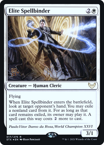 Elite Spellbinder [Strixhaven: School of Mages Prerelease Promos] - The Mythic Store | 24h Order Processing
