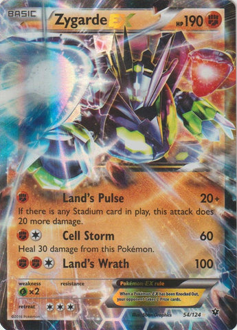 Zygarde EX (054/124) (Jumbo Card) [XY: Fates Collide] - The Mythic Store | 24h Order Processing