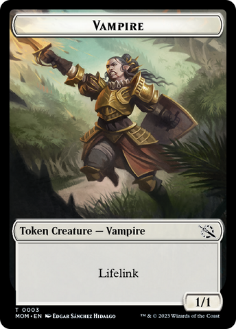 Vampire Token [March of the Machine Tokens] - The Mythic Store | 24h Order Processing