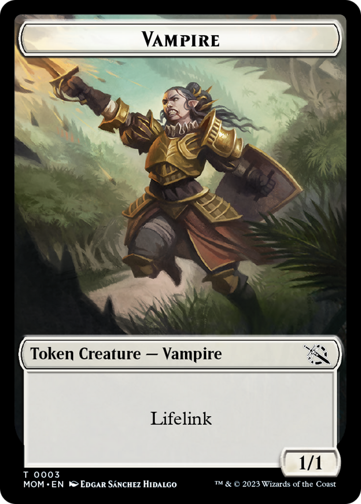 Treasure (20) // Vampire Double-Sided Token [March of the Machine Tokens] - The Mythic Store | 24h Order Processing