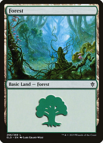 Forest (266) [Throne of Eldraine] - The Mythic Store | 24h Order Processing