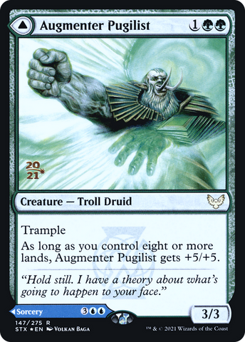 Augmenter Pugilist // Echoing Equation [Strixhaven: School of Mages Prerelease Promos] - The Mythic Store | 24h Order Processing