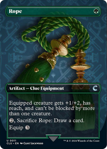 Rope (Borderless) [Ravnica: Clue Edition] - The Mythic Store | 24h Order Processing