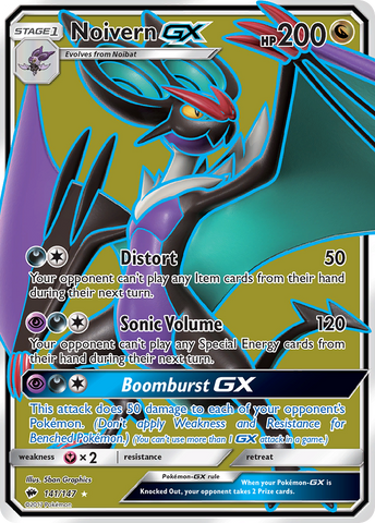 Noivern GX (141/147) [Sun & Moon: Burning Shadows] - The Mythic Store | 24h Order Processing
