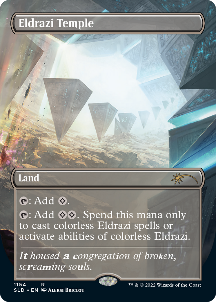 Eldrazi Temple (Borderless) [Secret Lair Drop Series] - The Mythic Store | 24h Order Processing