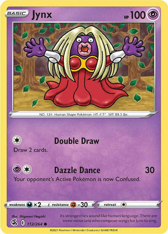 Jynx (112/264) [Sword & Shield: Fusion Strike] - The Mythic Store | 24h Order Processing