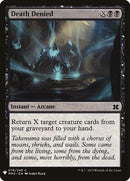 Death Denied [Mystery Booster] - The Mythic Store | 24h Order Processing