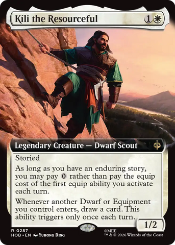Kili the Resourceful (Extended Art) [The Hobbit] - The Mythic Store | 24h Order Processing