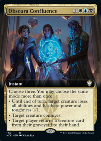 Obscura Confluence (Extended Art) [Streets of New Capenna Commander] - The Mythic Store | 24h Order Processing