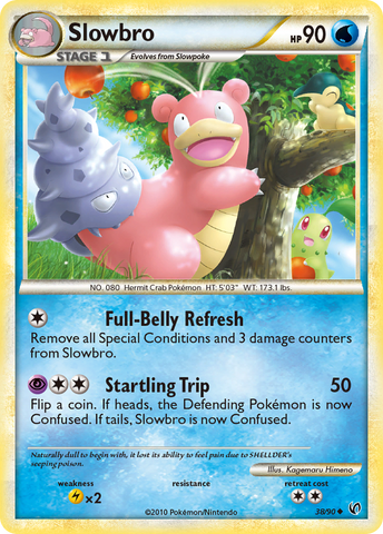Slowbro (38/90) [HeartGold & SoulSilver: Undaunted] - The Mythic Store | 24h Order Processing