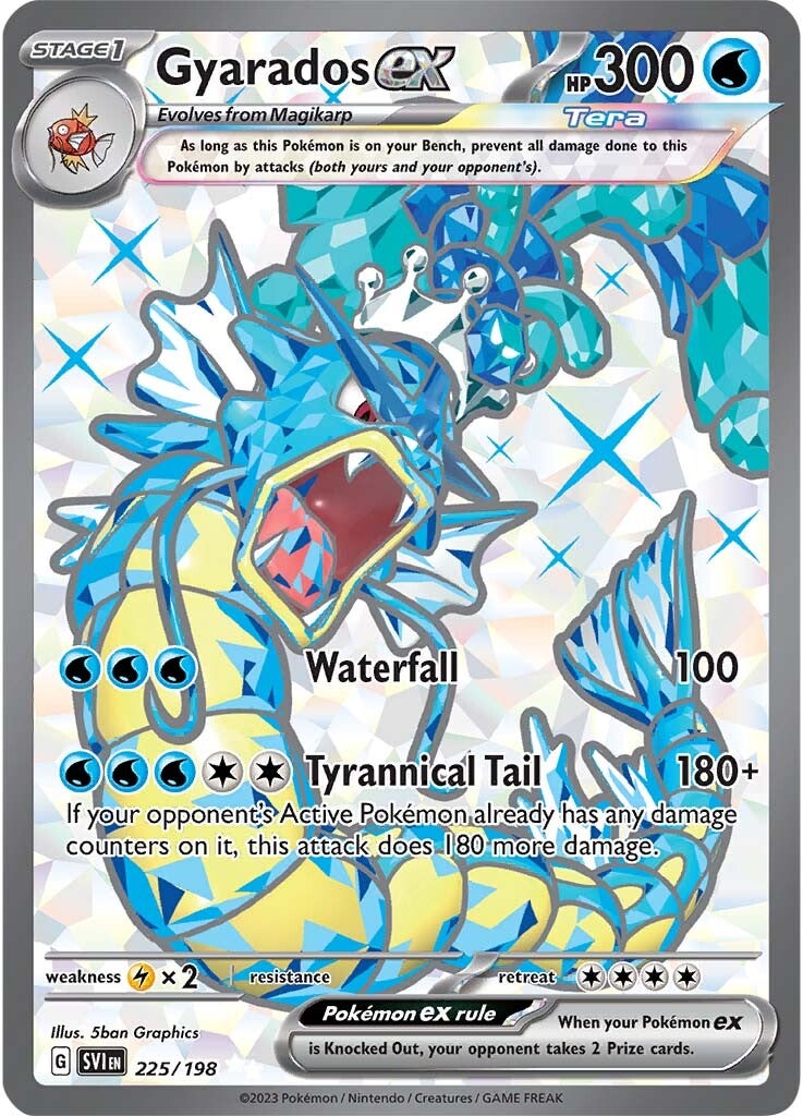 Gyarados ex (225/198) [Scarlet & Violet: Base Set] - The Mythic Store | 24h Order Processing