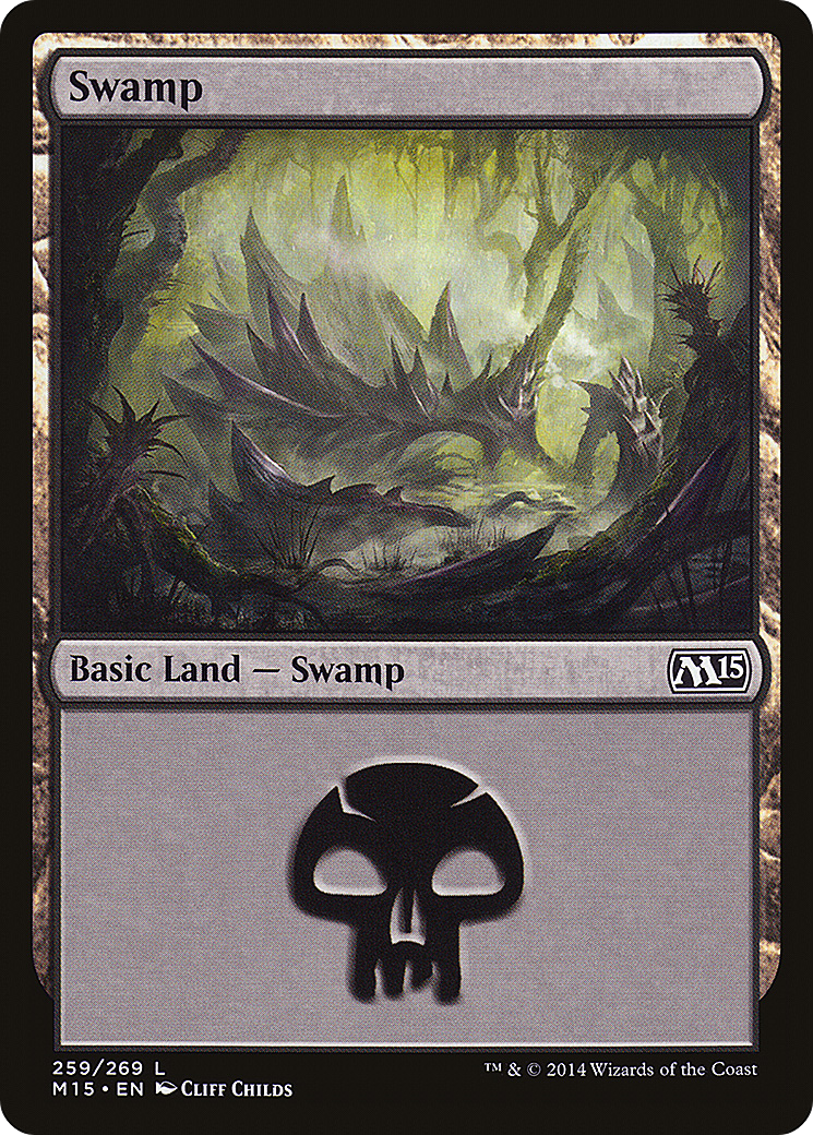 Swamp (259) [Magic 2015] - The Mythic Store | 24h Order Processing