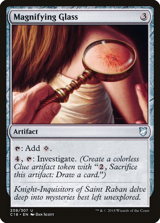 Magnifying Glass [Commander 2018] - The Mythic Store | 24h Order Processing