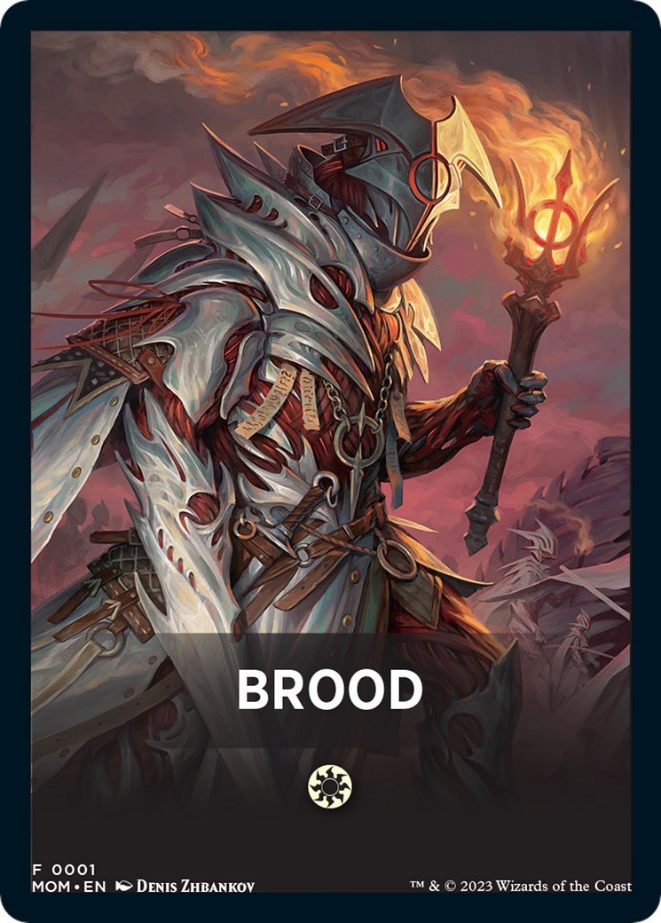Brood Theme Card [March of the Machine Tokens] - The Mythic Store | 24h Order Processing