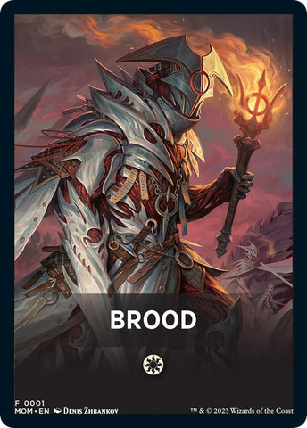 Brood Theme Card [March of the Machine Tokens] - The Mythic Store | 24h Order Processing
