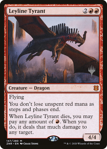 Leyline Tyrant (Promo Pack) [Zendikar Rising Promos] - The Mythic Store | 24h Order Processing