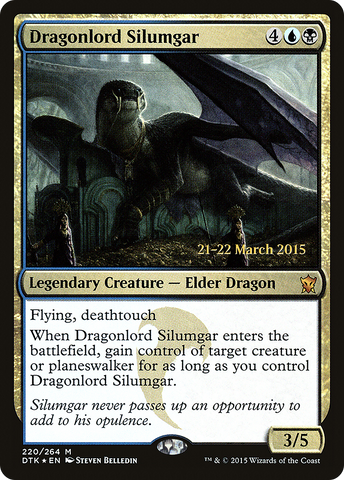 Dragonlord Silumgar [Dragons of Tarkir Prerelease Promos] - The Mythic Store | 24h Order Processing