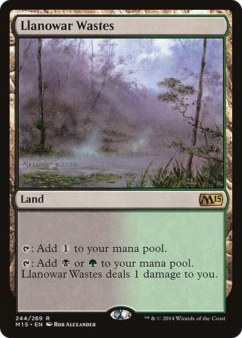 Llanowar Wastes [Magic 2015] - The Mythic Store | 24h Order Processing
