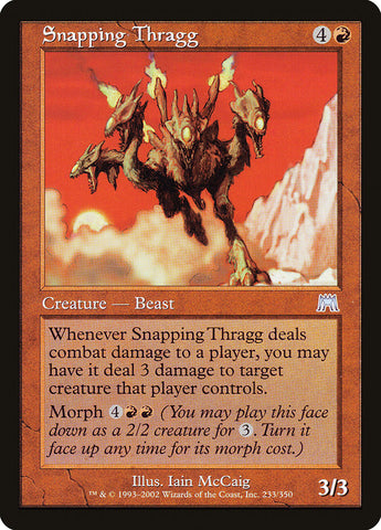 Snapping Thragg [Onslaught] - The Mythic Store | 24h Order Processing