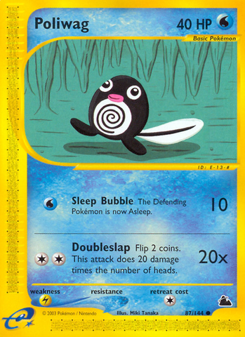 Poliwag (87/144) [Skyridge] - The Mythic Store | 24h Order Processing