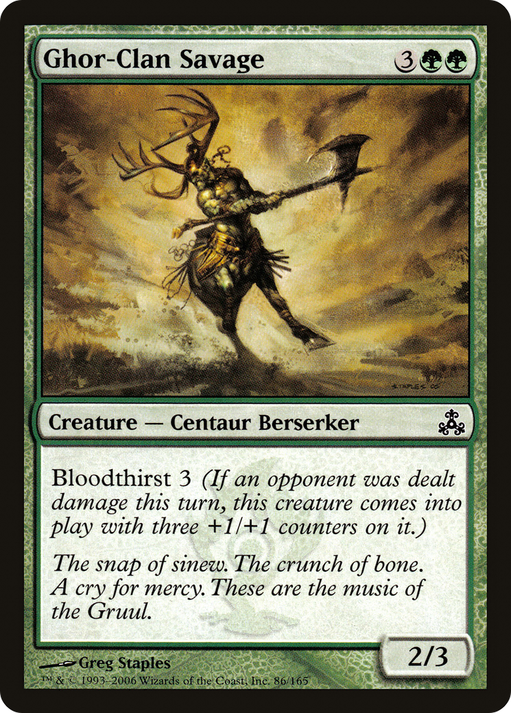 Ghor-Clan Savage [Guildpact] - The Mythic Store | 24h Order Processing