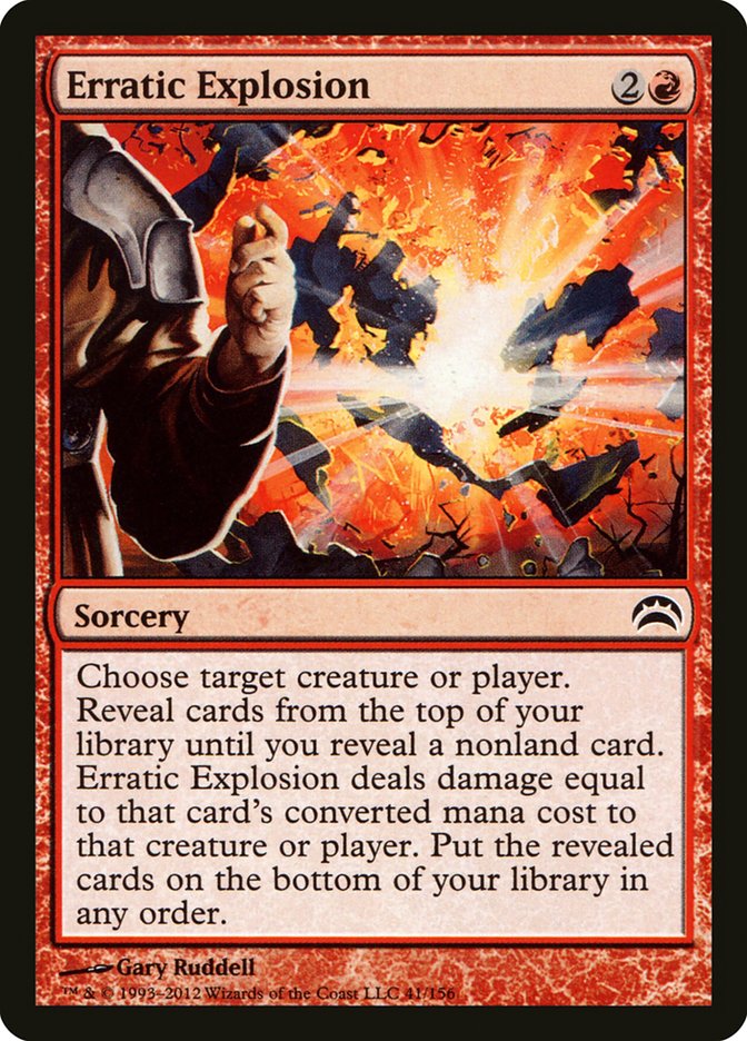 Erratic Explosion [Planechase 2012] - The Mythic Store | 24h Order Processing
