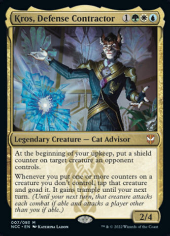 Kros, Defense Contractor [Streets of New Capenna Commander] - The Mythic Store | 24h Order Processing