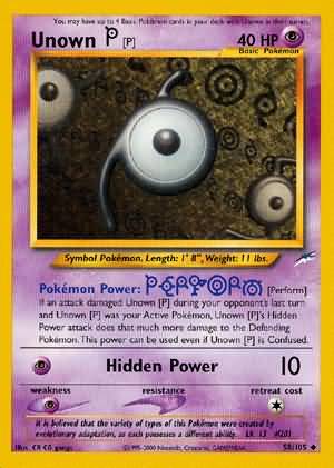 Unown [P] (58/105) [Neo Destiny Unlimited] - The Mythic Store | 24h Order Processing