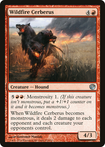 Wildfire Cerberus [Journey into Nyx] - The Mythic Store | 24h Order Processing