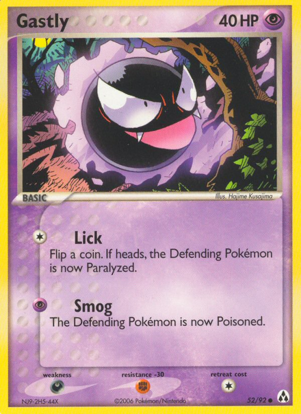 Gastly (52/92) [EX: Legend Maker] - The Mythic Store | 24h Order Processing
