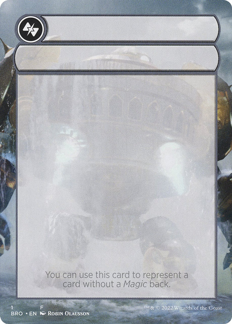 Helper Card [The Brothers' War Tokens] - The Mythic Store | 24h Order Processing