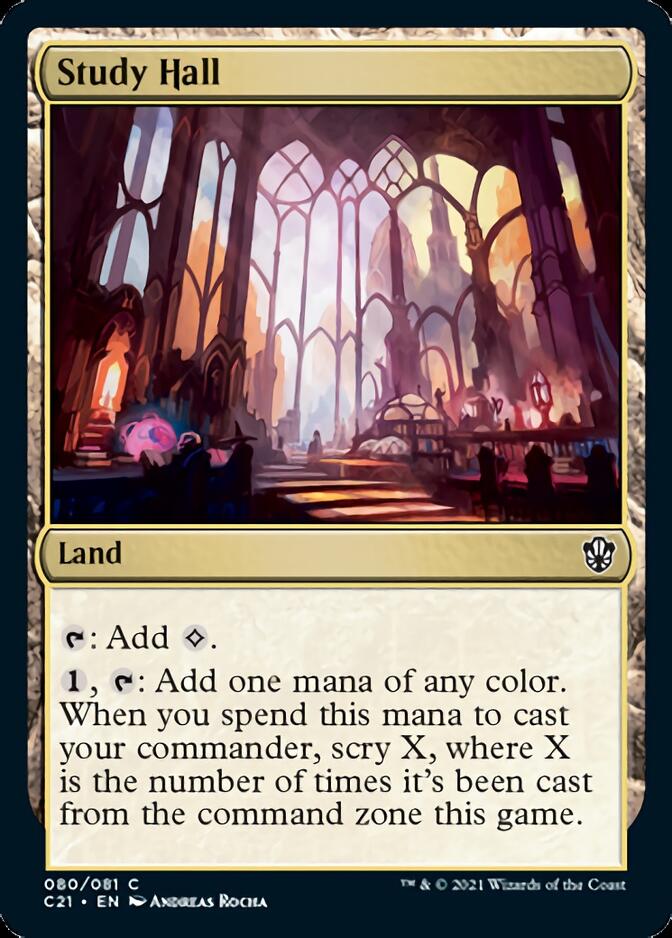 Study Hall [Commander 2021] - The Mythic Store | 24h Order Processing