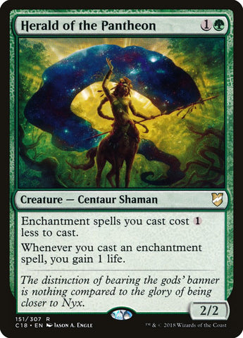 Herald of the Pantheon [Commander 2018] - The Mythic Store | 24h Order Processing