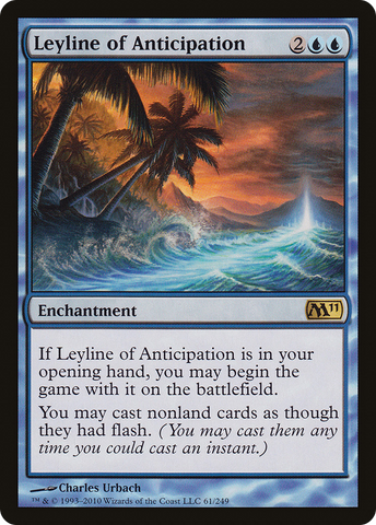 Leyline of Anticipation [Magic 2011] - The Mythic Store | 24h Order Processing