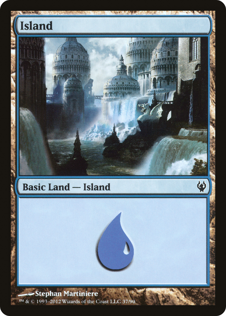 Island (37) [Duel Decks: Izzet vs. Golgari] - The Mythic Store | 24h Order Processing