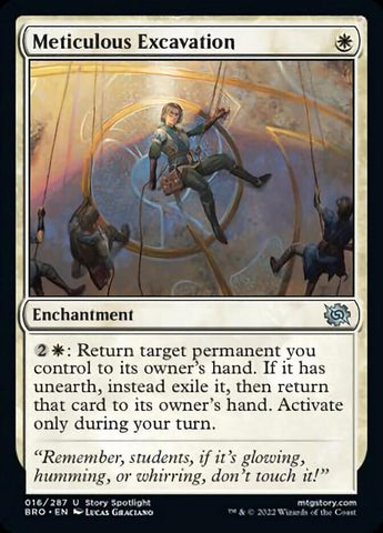 Meticulous Excavation [The Brothers' War] - The Mythic Store | 24h Order Processing