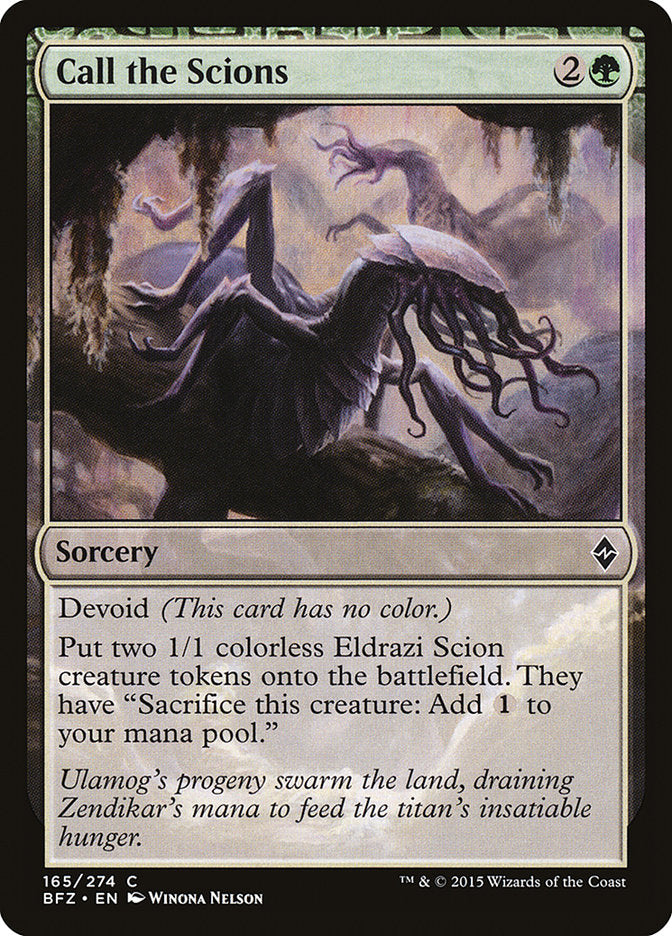 Call the Scions [Battle for Zendikar] - The Mythic Store | 24h Order Processing