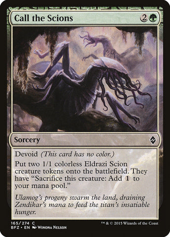 Call the Scions [Battle for Zendikar] - The Mythic Store | 24h Order Processing