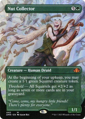Nut Collector (Borderless Alternate Art) [Dominaria Remastered] - The Mythic Store | 24h Order Processing