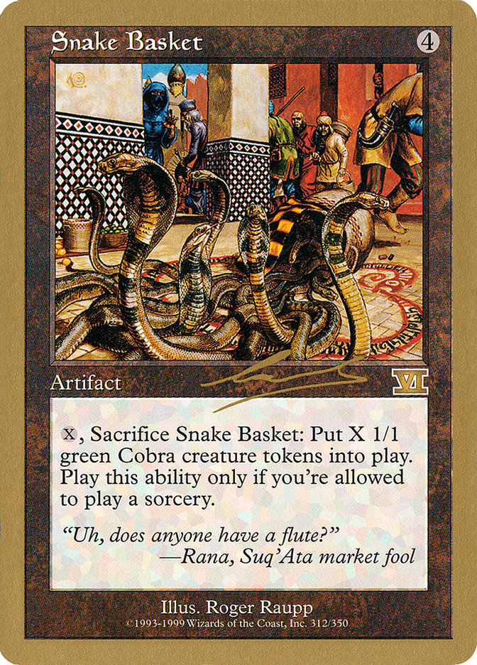 Snake Basket (Nicolas Labarre) [World Championship Decks 2000] - The Mythic Store | 24h Order Processing