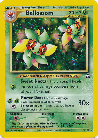 Bellossom (3/111) [Neo Genesis Unlimited] - The Mythic Store | 24h Order Processing