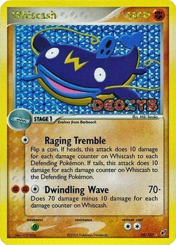 Whiscash (28/107) (Stamped) [EX: Deoxys] - The Mythic Store | 24h Order Processing