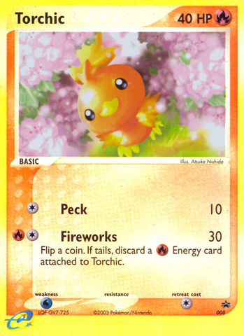 Torchic (008) [Nintendo: Black Star Promos] - The Mythic Store | 24h Order Processing